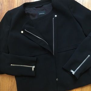 Babaton crepe black jacket